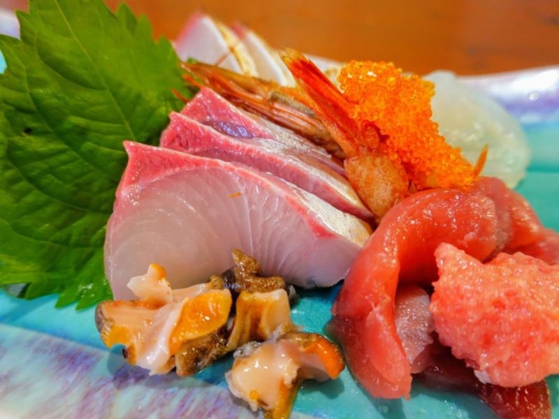 宗像・大島で美味しいランチ「壽や 三郎」のお刺身が美味しかった！